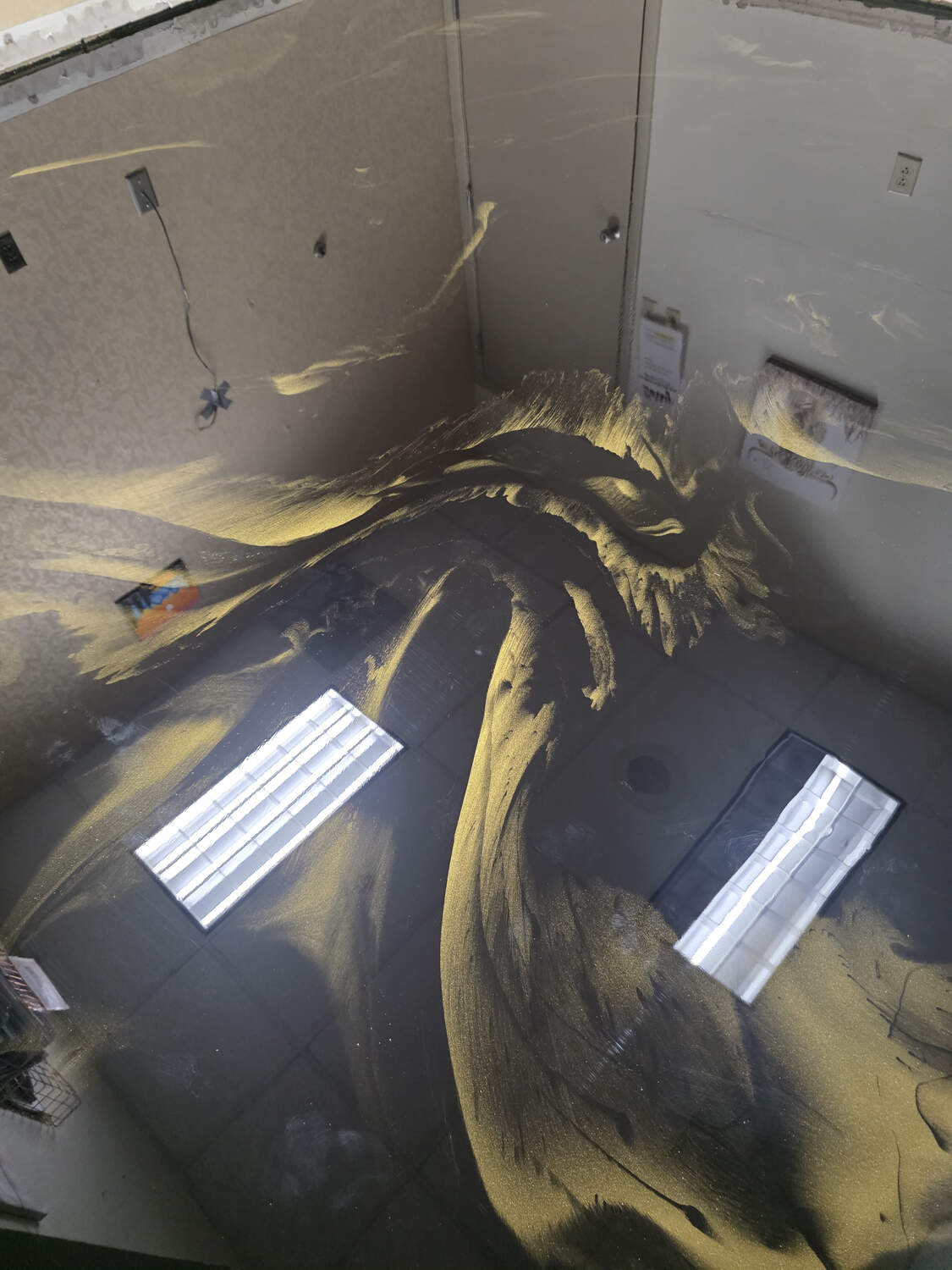 Fine Finish Epoxy metallic floor installation